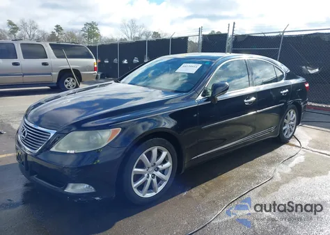 2008 Lexus Ls 460 from USA, damaged, VIN JTHBL46F785071020